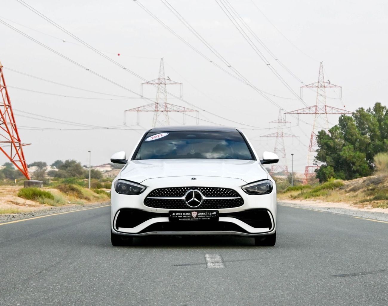 Mercedes-Benz C 200 MERCEDES C200 2022 GCC  accident-free Excellent Condition 2415 AED Monthly