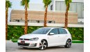 Volkswagen Golf GTI | 1,663 P.M | 0% Downpayment | Spectacular Condition!