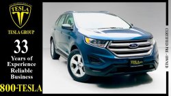 Ford Edge LEATHER SEATS + NAVIGATION + ECOBOOST / GCC / 2016 / DEALER WARRANTY UNTIL 30/5/2023 / 1,238 DHS P.M