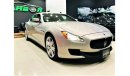 Maserati Quattroporte MASERATI QUATTROPORTE GTS 2014 GCC CAR LOW MILEAGE ONLY 77K KM FOR 129K AED