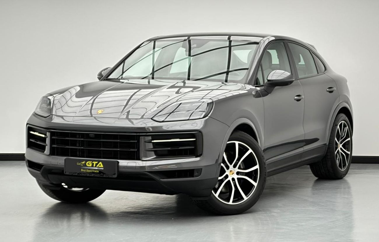 Porsche Cayenne Base Coupe 2024 Porsche Cayenne Coupe, Feb/2027 Porsche Warranty, Porsche Full Service History, GCC
