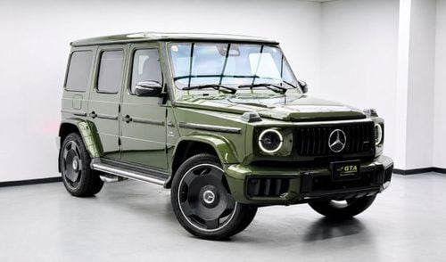 Mercedes Benz G63 AMG STD 2025 Mercedes-Benz G 63 AMG, Auto Guard Warranty, Like New Condition, Japanese Specs