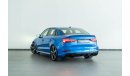 Audi RS3 2018 Audi RS3 Saloon / Full-Service History & 1 Year Warranty