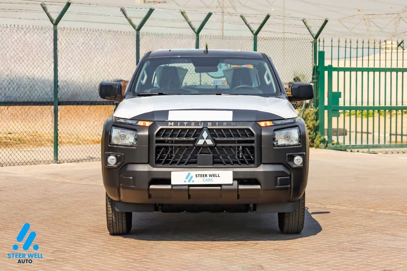 ميتسوبيشي L200 GL 2027 | محرك ديزل سعة 2.4 لتر | كابينة مزدوجة، دفع رباعي | ناقل حركة يدوي 5 سرعات، فئة متوسطة | أفضل 