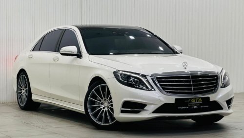 Mercedes-Benz S 500 Std 2015 Mercedes Benz S500L, Full Mercedes Service History, Full Options, Low Kms, GCC