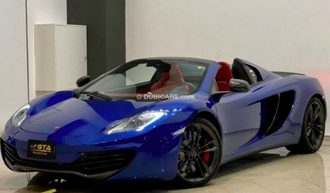 McLaren MP4 12C SPOTLESS 2014 McLaren MP4-12C Spider, Full Service History, Warranty GCC Carbon Fiber