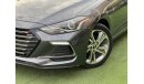 Hyundai Elantra GL High Hyundai Elantra Sport 2018 GCC Full Option