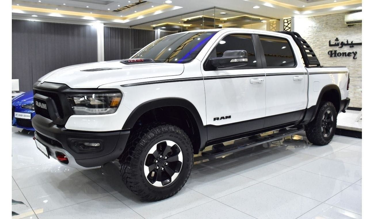 رام 1500 EXCELLENT DEAL for our Dodge Ram Rebel 4x4 5.7L ( 2021 Model ) in White Color GCC Specs