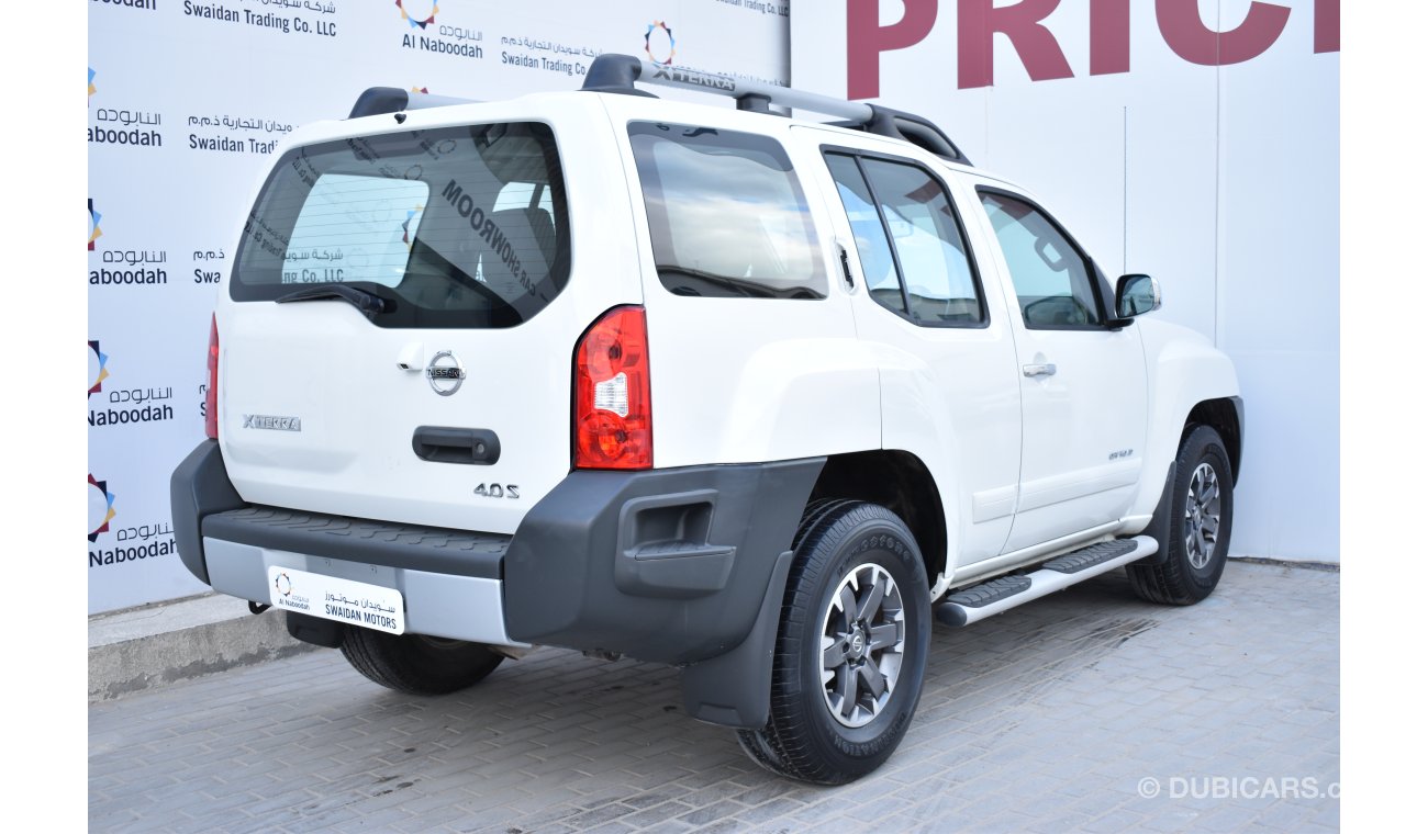 Nissan Xterra 4.0L S V6 AWD OFF ROAD 2014 GCC SPECS