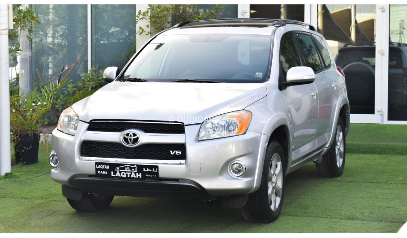 تويوتا راف ٤ موديل 2011 وار أمريكى بصمة  فتحة جلد مثبت سرعة تحكم رنجات حساسات شاشة كاميرا جناح بحالة ممتازة