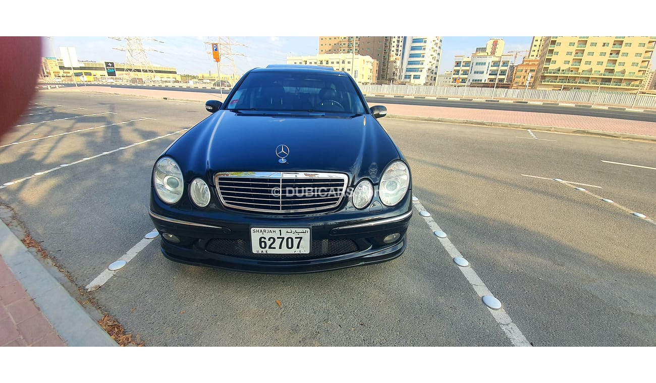 Mercedes-Benz E 55 AMG supercharger