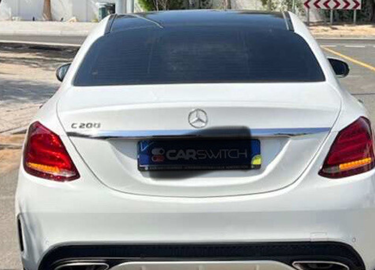 Mercedes-Benz C 200 صبغ  وسرفس الوكاله، عقد صيانه ضمان سنه
