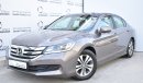 Honda Accord 2.4L LX 2016 GCC SPECS DEALER WARRANTY