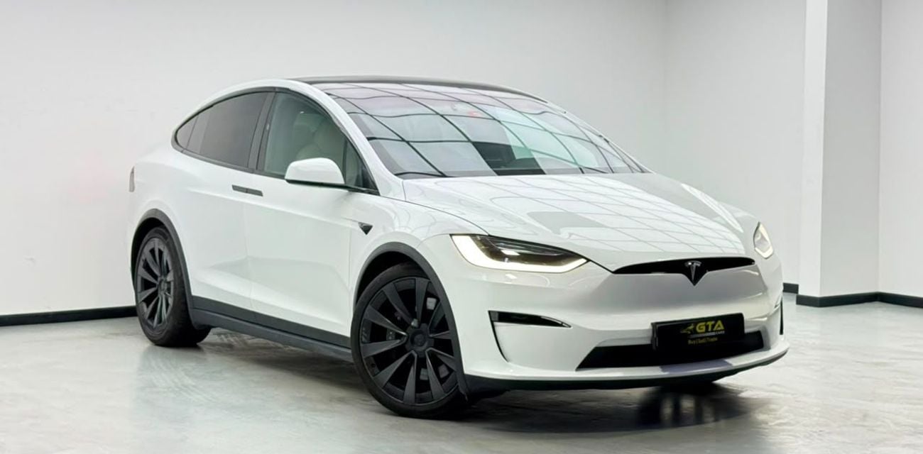 Tesla Model X LONG RANGE 2023 Tesla Model X Long Range, Tesla Warranty+Full Service History, GCC Specs