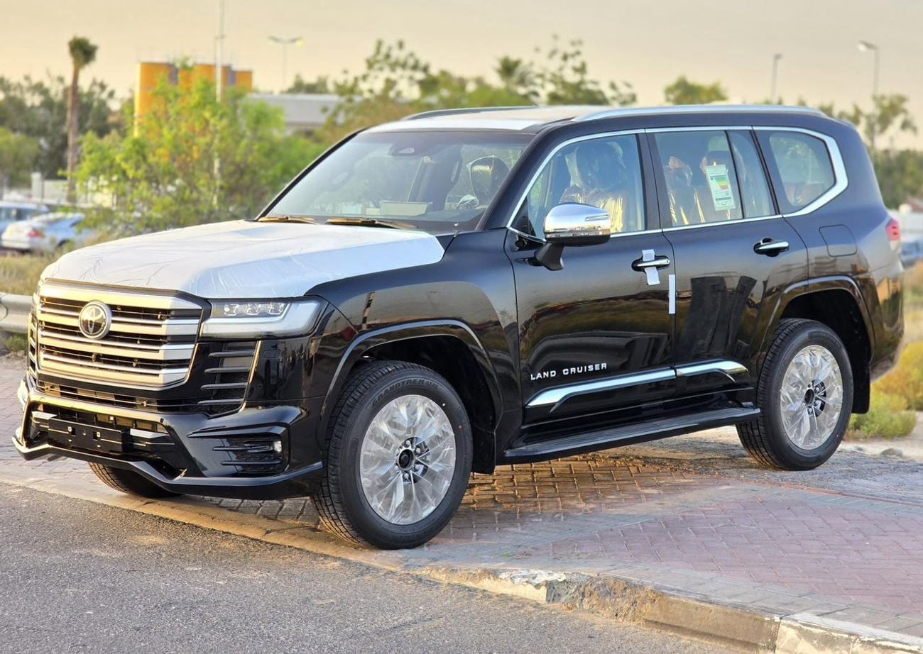 تويوتا لاند كروزر TOYOTA LANDCRUISER LC300 DIESEL 3.3L - TWEEN TURBO - VXR - RADAR - FULLY LOADED - 2026 MODEL - BLACK