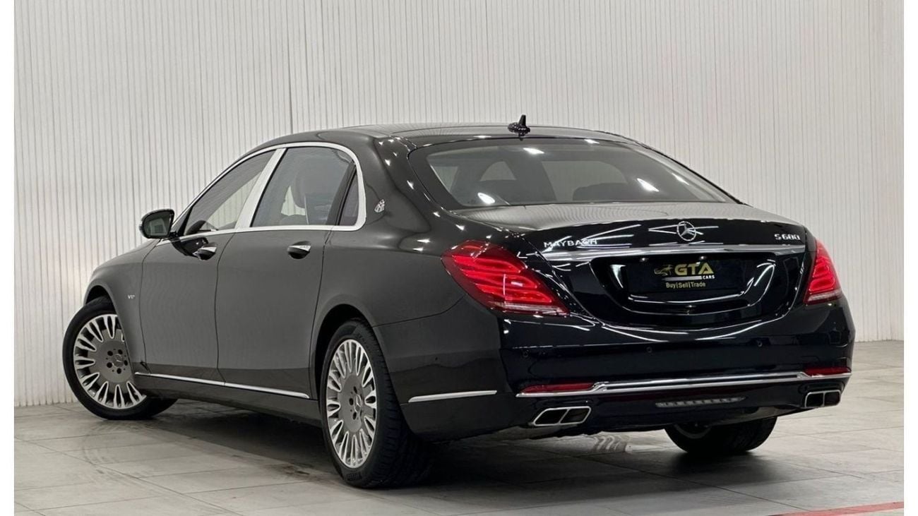مرسيدس بنز S 600 2016 Mercedes Maybach S600, Dec 2026 GTA Service Pack, Fully Loaded, Low Kms, GCC