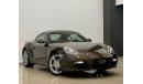 Porsche Cayman 2009 Porsche Cayman, Warranty, Service History, GCC