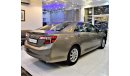 Toyota Camry S 2013 Model!! in Gold Color! GCC Specs