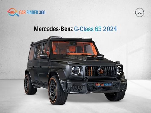 Mercedes Benz G63 AMG BRABUS G800 Mercedes-Benz G-Class 63 AMG 2024 European specs