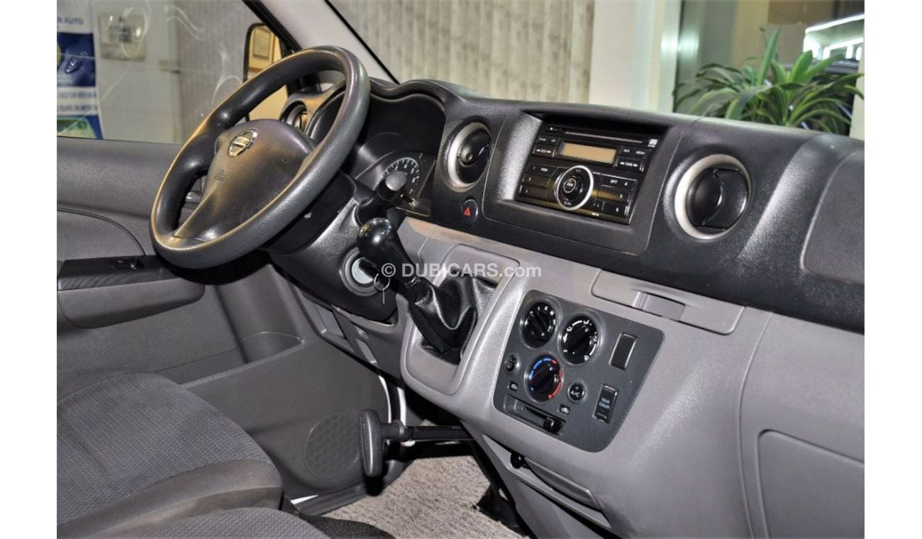 Nissan Urvan 14 Seater Van! Nissan Urvan NV350  2016 Model!! in White Color! GCC Specs