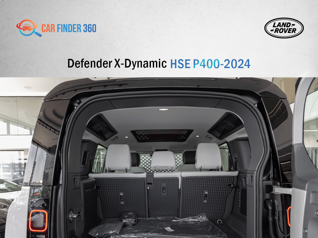 Land Rover Defender Land Rover Defender X-Dynamic HSE P400 - Nardo grey  - White Interior -  2026 - GCC(Export Only)