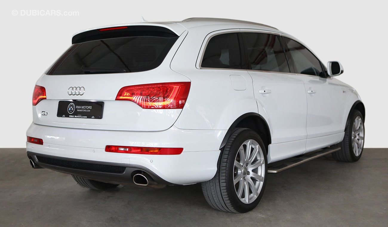 Audi Q7 2014  S Line Supercharged 333hp (7 Seater)