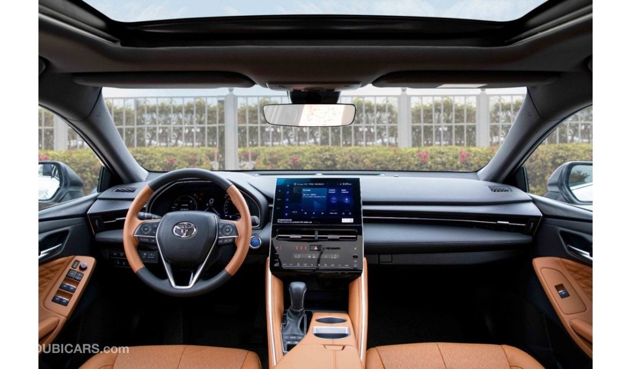 تويوتا افالون 2022 تويوتا أفالون 2.5 XLE هايبرد - أسود داخل بني