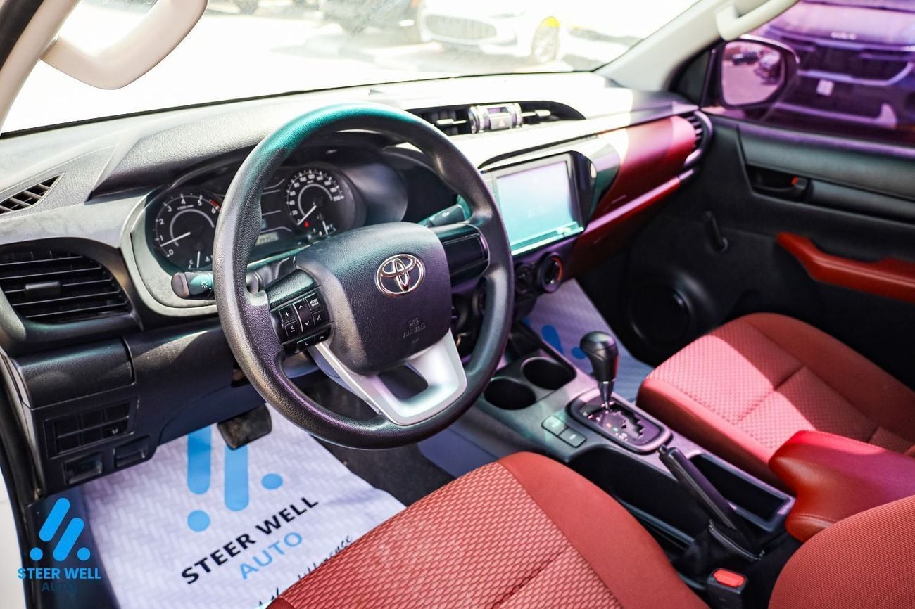 تويوتا هيلوكس GL 2022 GL 2.7L DC | 4WD | 2.7L Petrol | Automatic | GCC Specs | Best Price