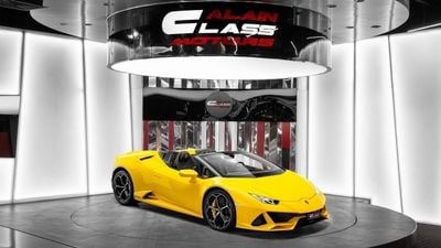 Lamborghini Huracan EVO SPYDER - 2024 - GCC Specs - Under Warranty and Service Contract