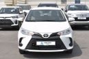 Toyota Yaris E S/D 1.5 E PETROL A/T FABRIC SEATS SEDAN WITH GCC SPECS EXPORT ONLY
