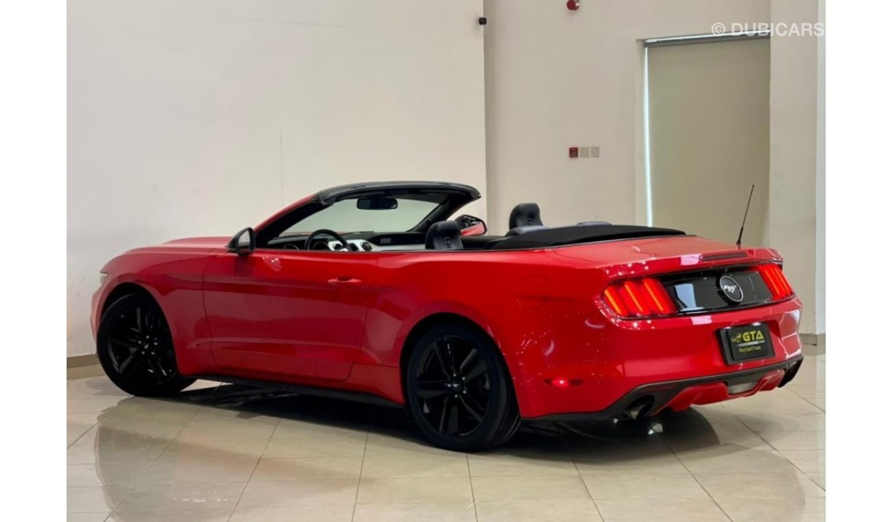 فورد موستانج 2016 Ford Mustang EcoBoost Convertible, Full Dealer Service History, Warranty, Low Kms, GCC