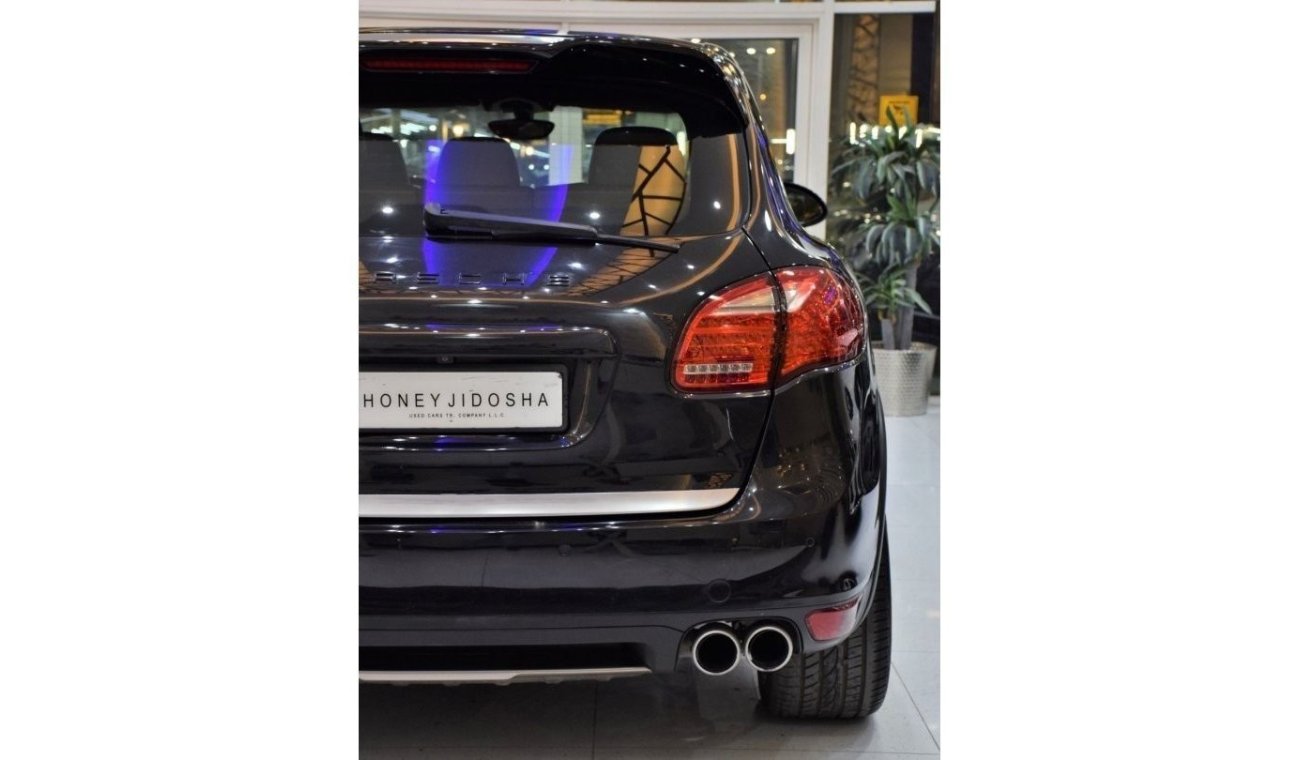 بورش كايان توربو EXCELLENT DEAL for our Porsche Cayenne TURBO ( 2012 Model ) in Black Color GCC Specs