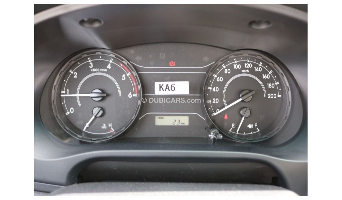 Toyota Hilux 2022 | 2.4L M/T 4WD WITH FABRIC SEATS BLACK INTERIOR EXPORT ONLY