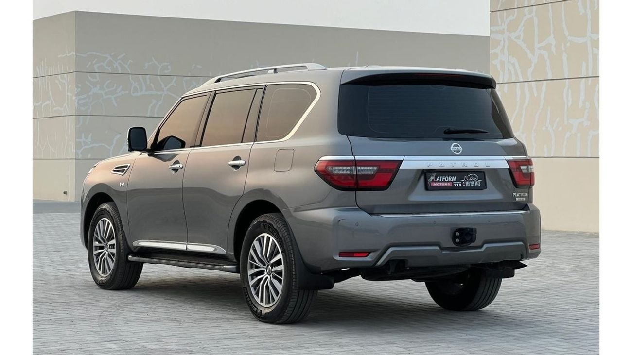 Nissan Patrol LE Titanium Nissan patrol platinum V8 Model 2021 Gcc specs Original paint no accident, full check ag