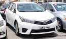Toyota Corolla 2014 model Gulf specs standard options