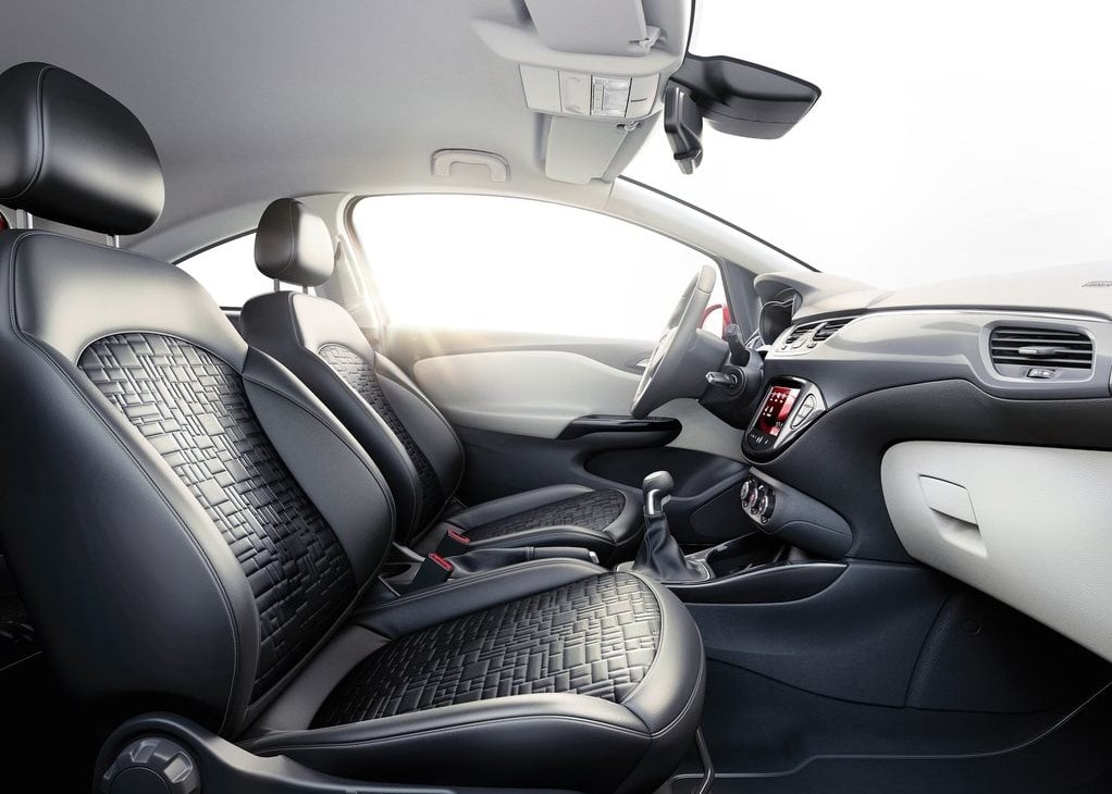 Opel Corsa interior - Front Seats