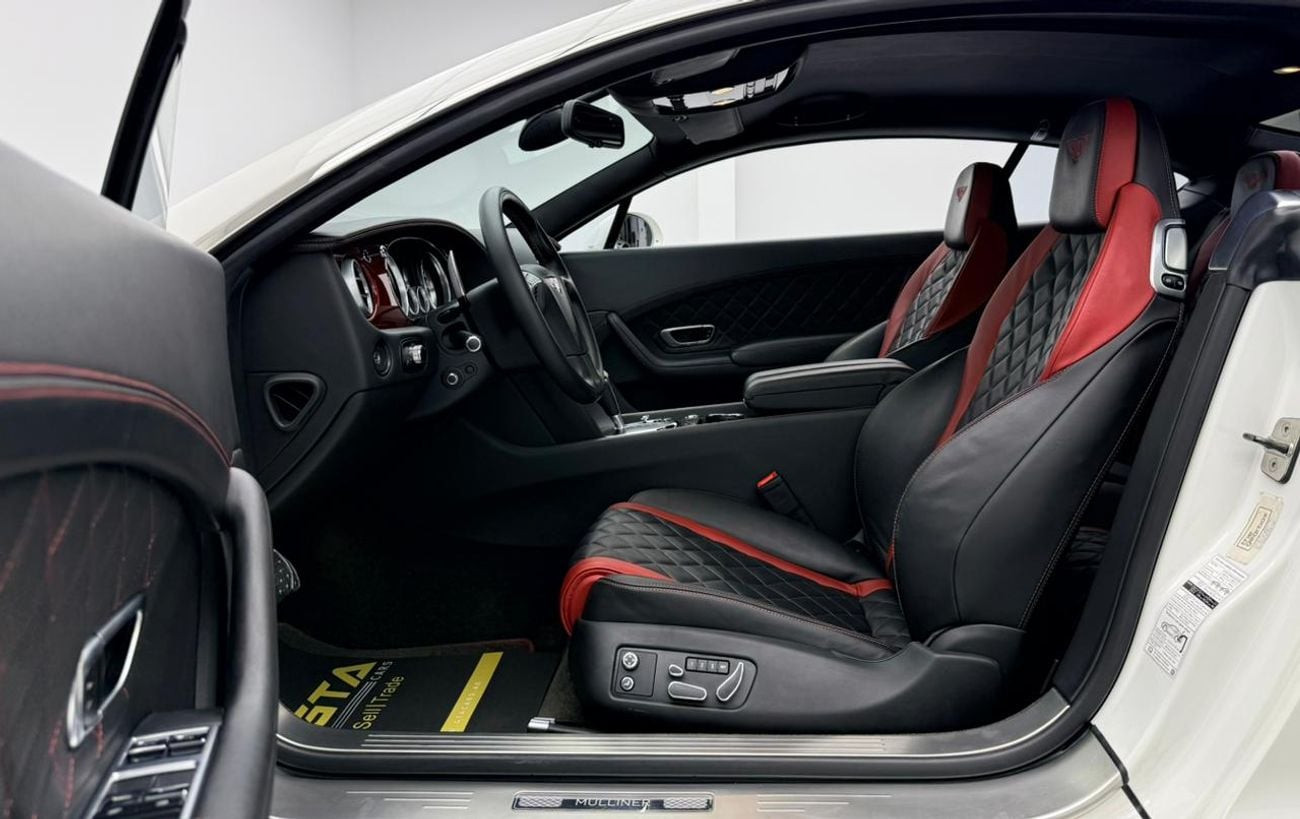 Bentley Continental GT 2016 Bentley Continental GT V8s Mulliner, 2027 Service Pack, Fully Loaded, Excellent Condition, GCC