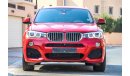 BMW X4 X-Drive 35i M-Sport GCC under Warranty with Zero downpayment.