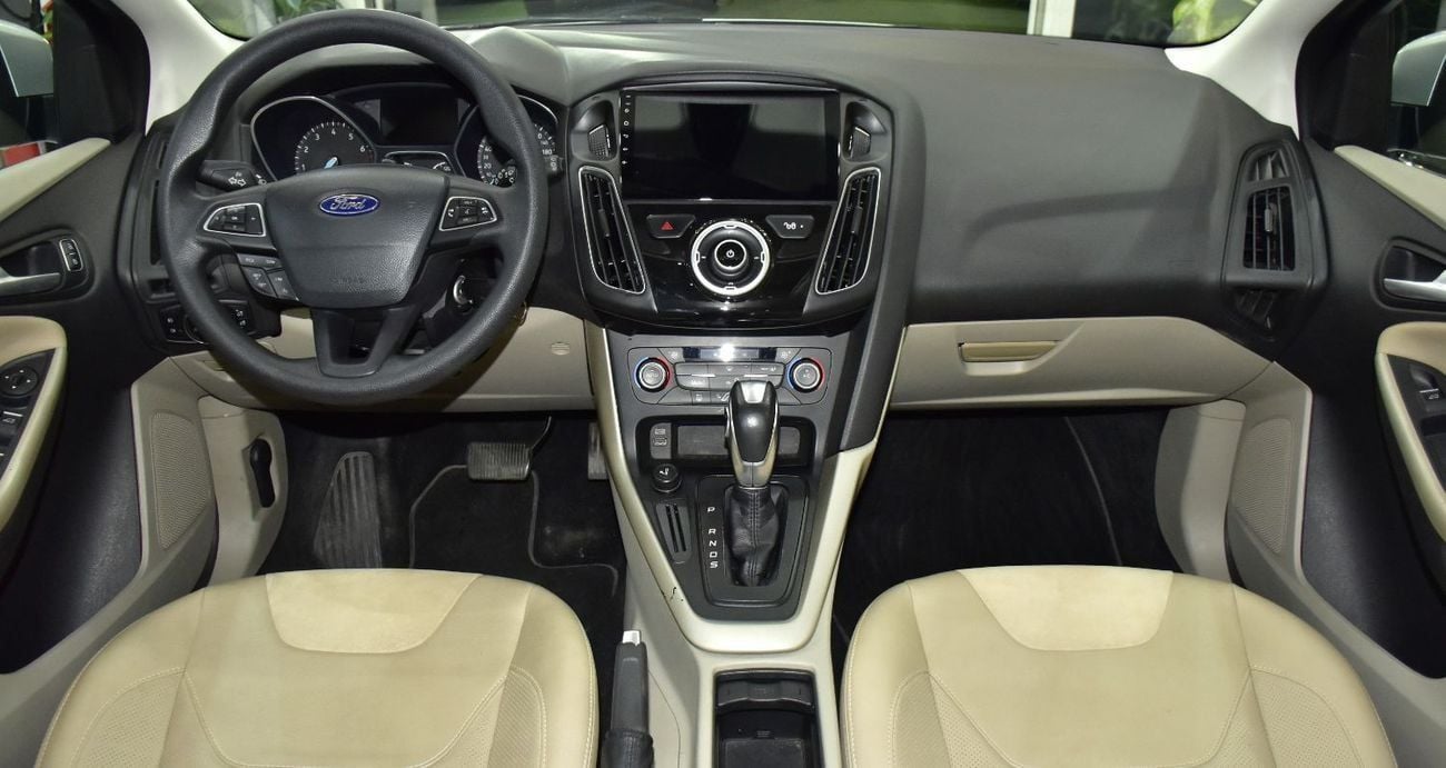 Ford Focus SPORT EXCELLENT DEAL for our Ford Focus ( 2018 Model ) in Silver Color GCC Specs