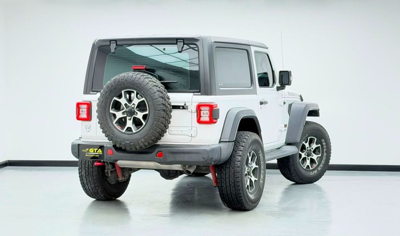 جيب رانجلر 2019 Jeep Wrangler Rubicon, 1 Year Unlimited Km Warranty, Excellent Condition, GCC