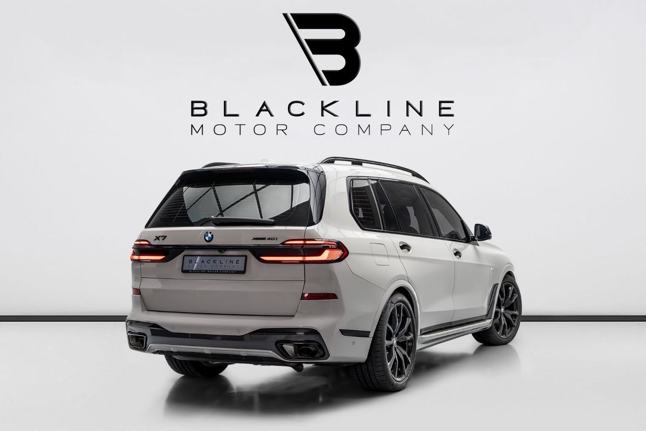 BMW X7 xDrive40i Luxury M Sport Package 3.0L 2025 BMW X7 xDrive40i, 2030 BMW Warranty + Service Contract, V