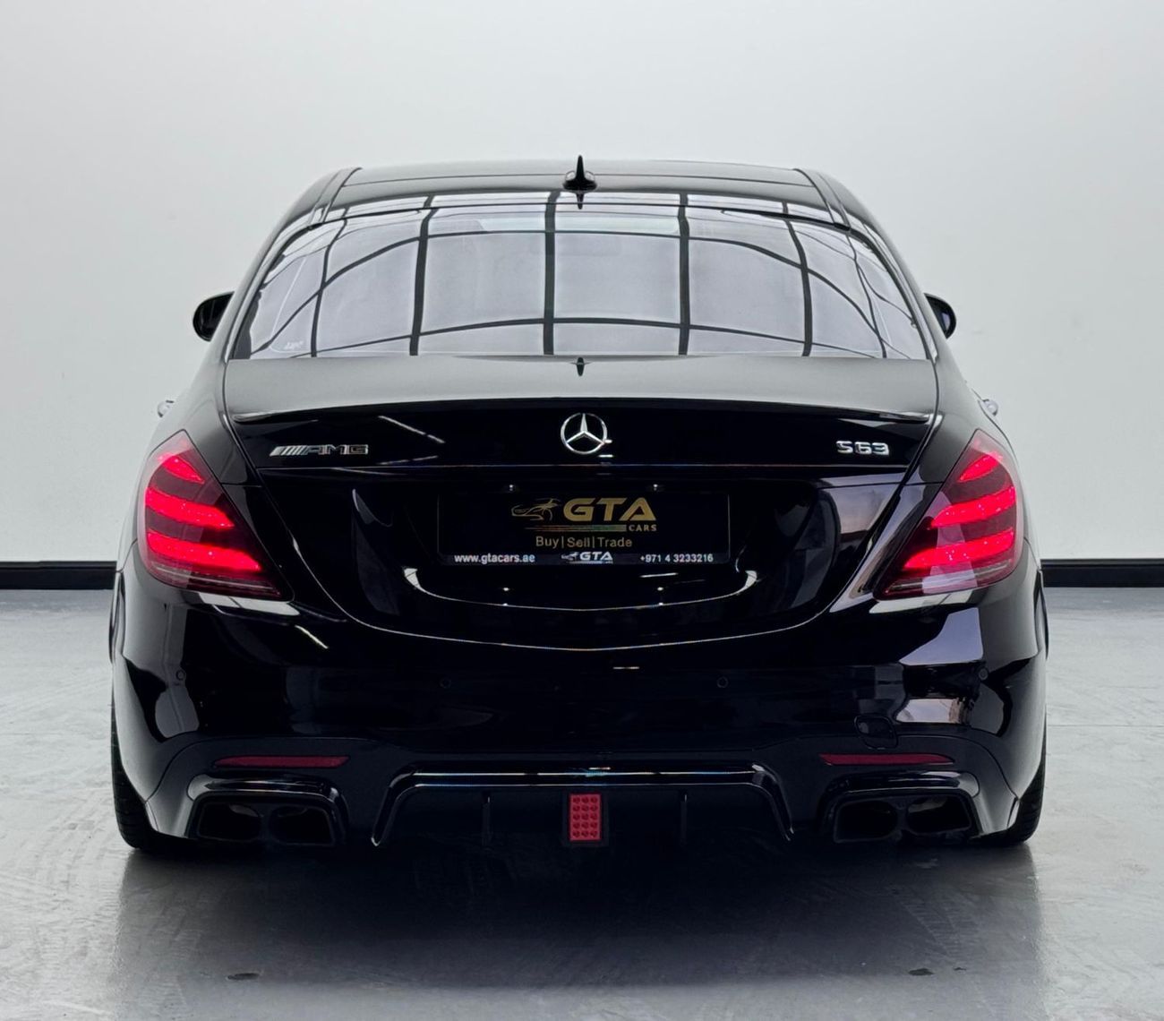 Mercedes-Benz S 63 AMG Std 5.5L 2015 Mercedes-AMG S 63 4MATIC L, Fully Loaded, Service History, GCC