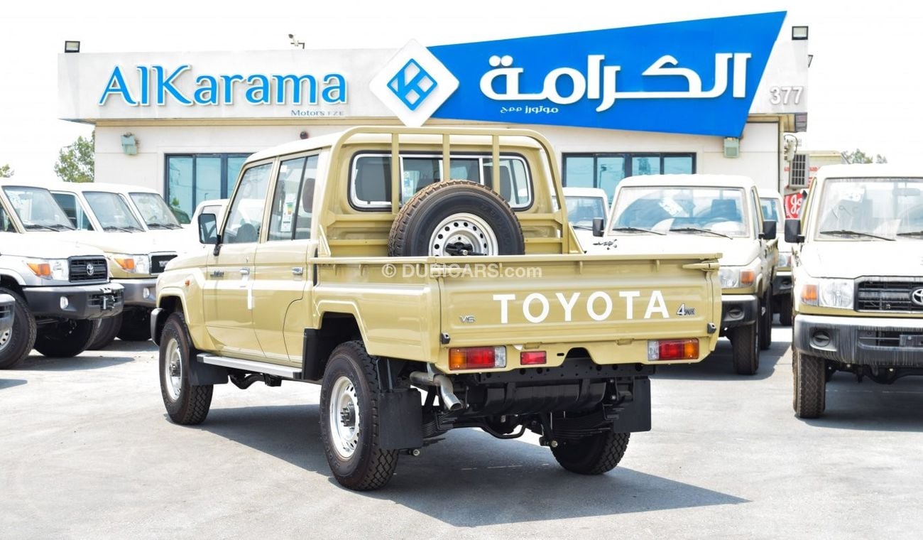 Toyota Land Cruiser Pick Up V6 4.0 L Petrol Double Cabin,4/4,winch,Hub lock,power window,wooden interior