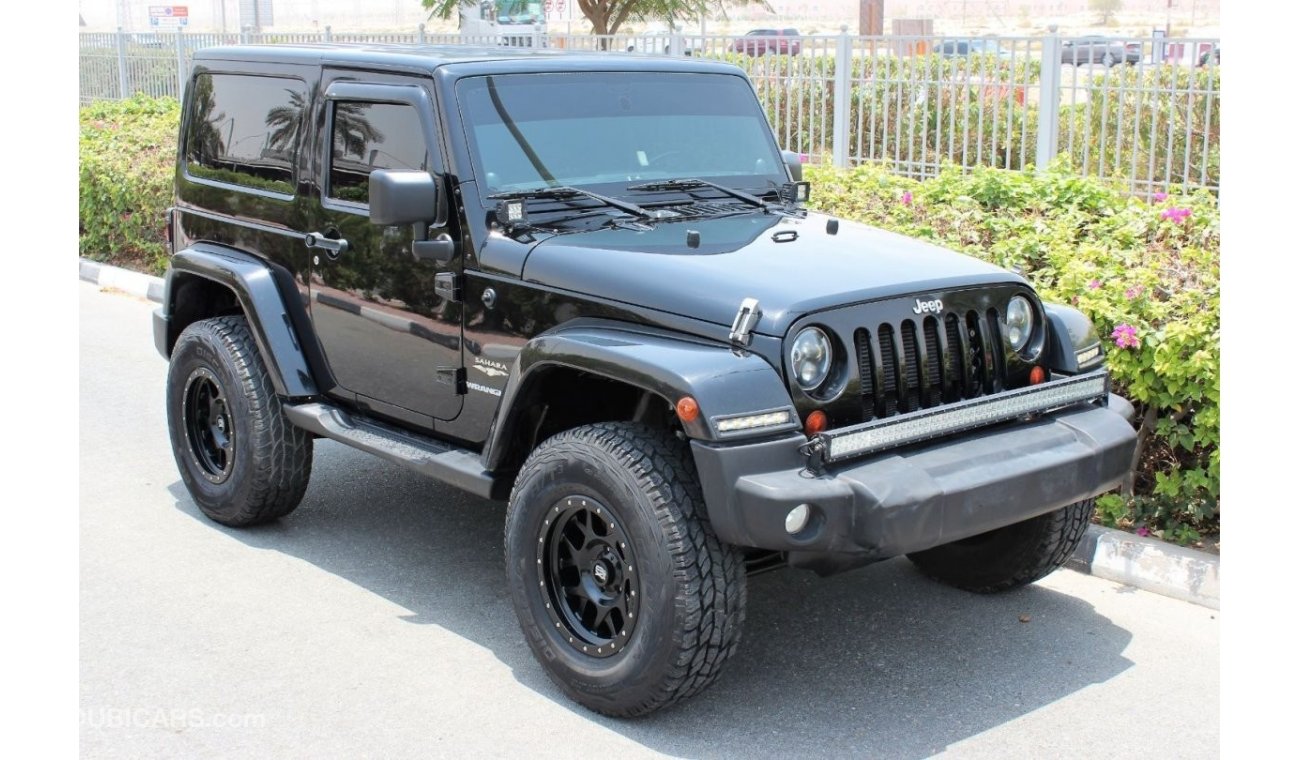 Jeep Wrangler 2013/ SAHARA/ GCC/ 100% ORIGINLAL PAINT/ 1 YEAR WARRANTY