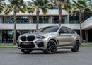 بي أم دبليو X4 X4 M-Competition | 3,721 P.M | 0% Downpayment | BMW History | Warranty!