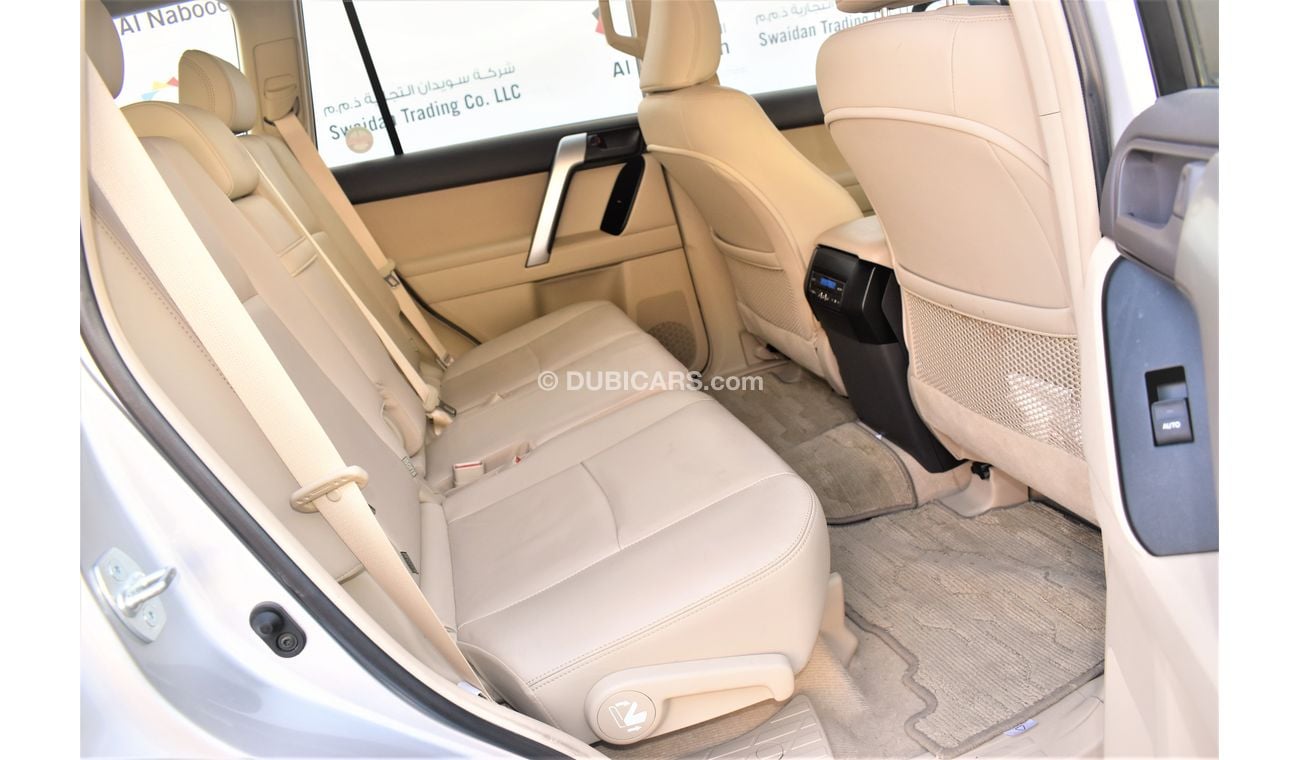 تويوتا لاند كروزر PRADO 4.0L VXR V6 4WD 2018 GCC SPECS DEALER WARRANTY