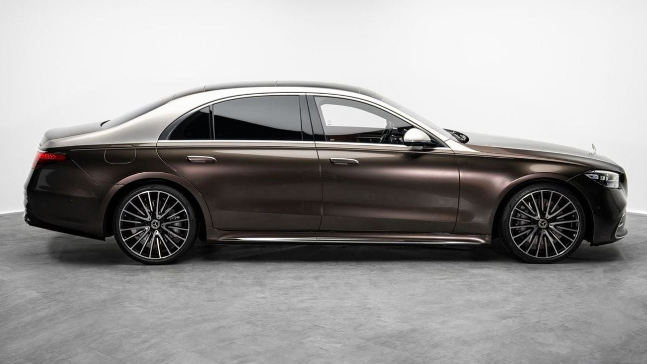 Mercedes-Benz S 500 4MATIC - 2025 - GCC Specs - Under Warranty and Service Contract