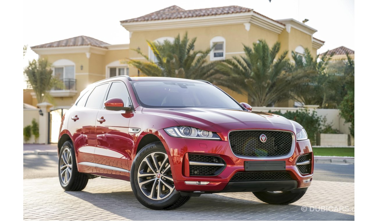 Jaguar F-Pace R-Sport - Agency Warranty! - Like Brand New! - AED 2,820 PM! - 0% DP