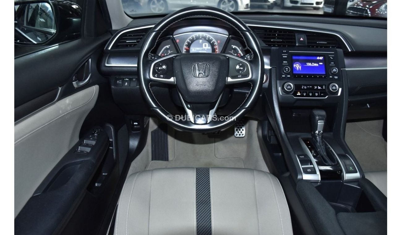 Honda Civic EXCELLENT DEAL for our Honda Civic ( 2019 Model ) in Dark Violet Color GCC Specs