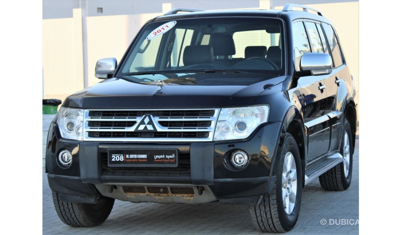 Mitsubishi Pajero Mitsubishi Pajero 2011 GCC No. 1 full option in excellent condition, without paint, without accident